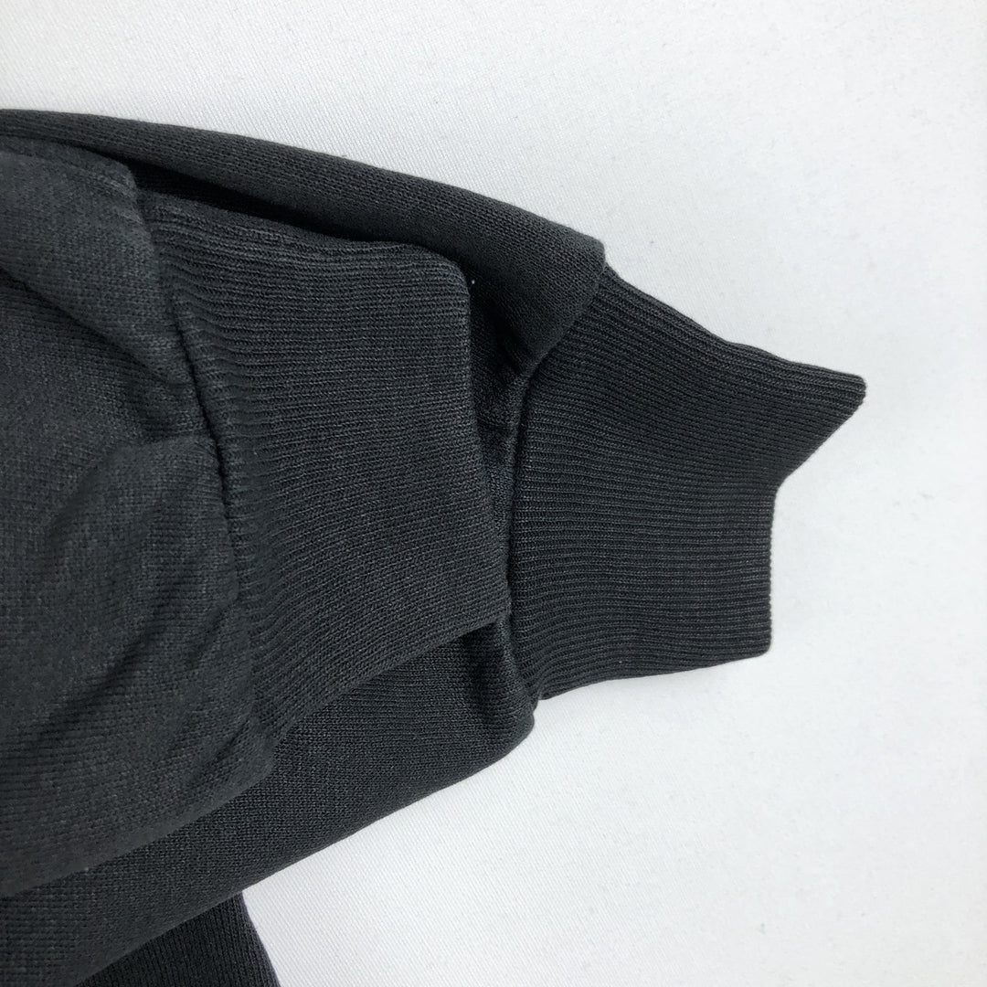 90'S Velva Sheen Printed Sweatshirt, Made in USA, Men's Size L (Equivalent), Vintage cotton black type Vintage Second Hand