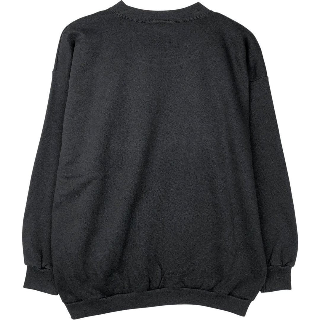 Blender Design Printed Sweatshirt, Made in USA, Men's XXL equivalent. cotton black type Vintage Second Hand