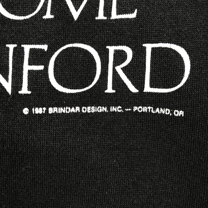 Blender Design Printed Sweatshirt, Made in USA, Men's XXL equivalent. cotton black type Vintage Second Hand
