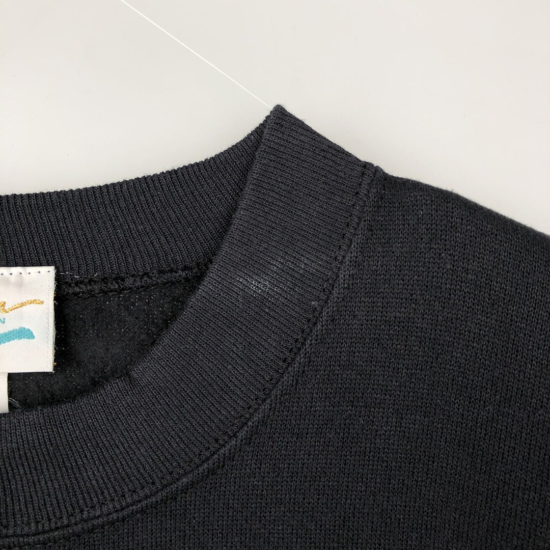 Blender Design Printed Sweatshirt, Made in USA, Men's XXL equivalent. cotton black type Vintage Second Hand