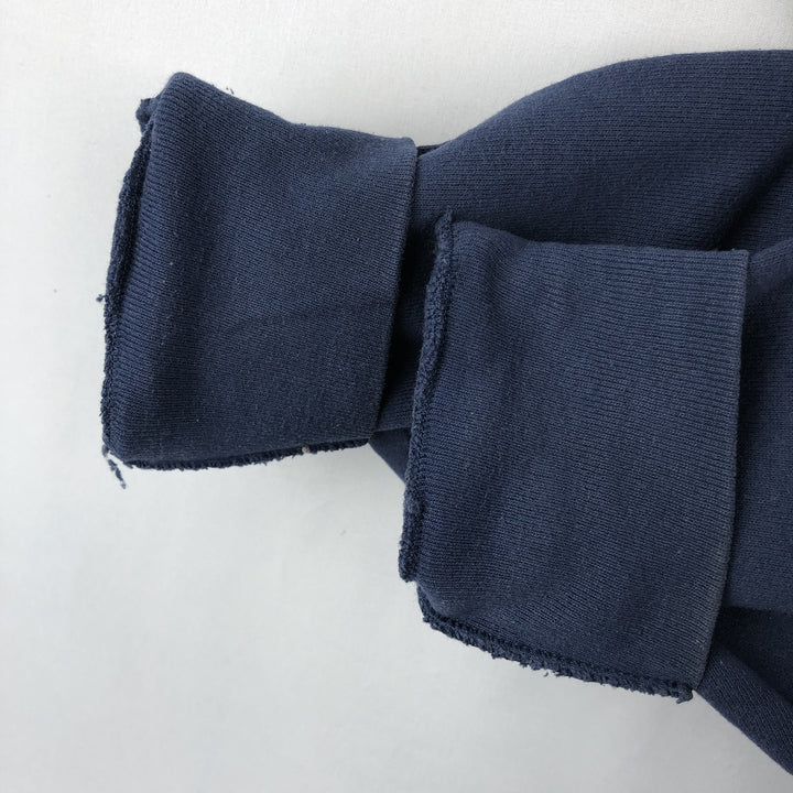 90'S Fruit of the Loom Print Sweatshirt, Made in USA, Men's Size M (approx.), Vintage cotton navy blue type Vintage Second Hand
