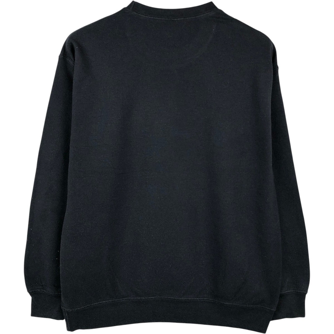 DEF LEPPARD band sweatshirt, size M, men's unclear black type Vintage Second Hand