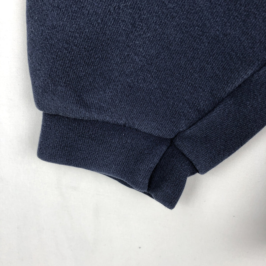 TULTEX Sweatshirt, Men's Size XL (equivalent) cotton navy blue type Vintage Second Hand