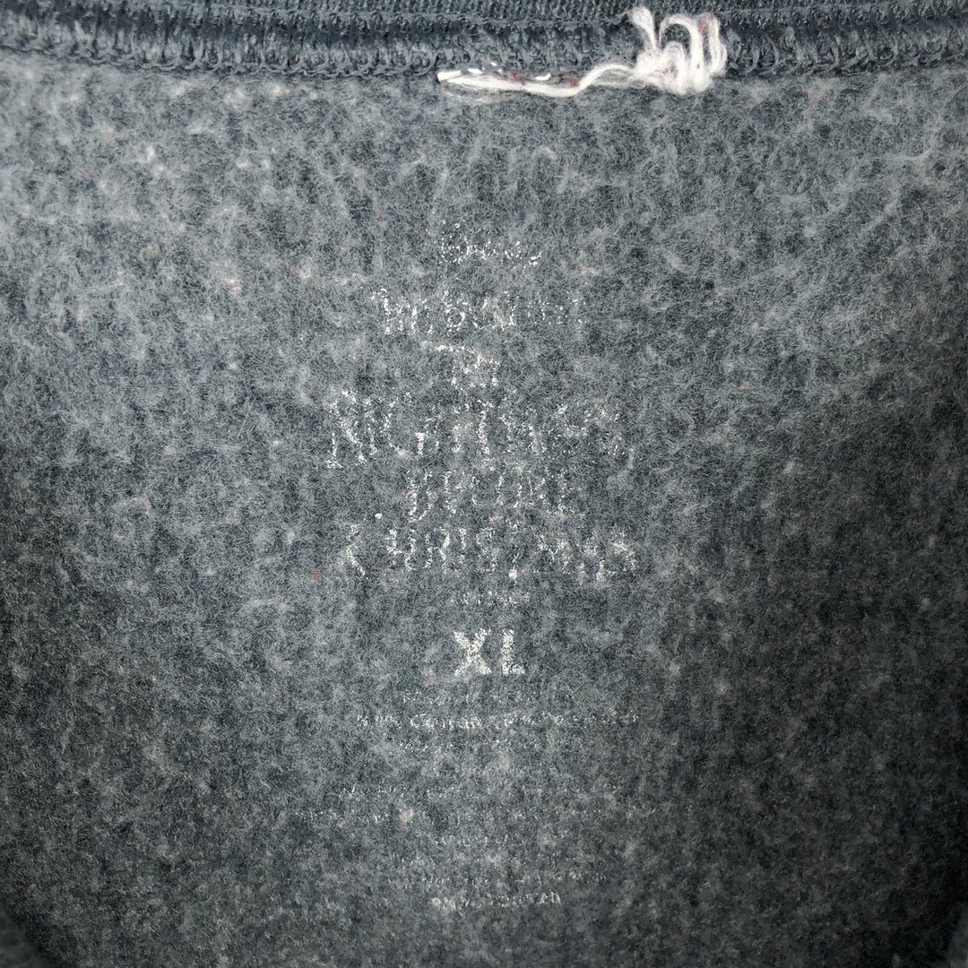 Nightmare Before Christmas Skull Pattern Character Sweatshirt (Men's XL equivalent) unclear Charcoal Vintage Second Hand