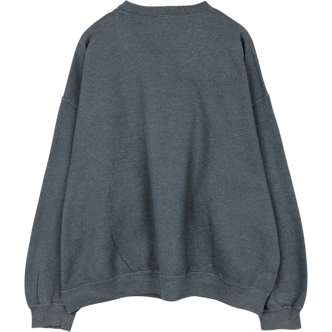 Nightmare Before Christmas Skull Pattern Character Sweatshirt (Men's XL equivalent) unclear Charcoal Vintage Second Hand
