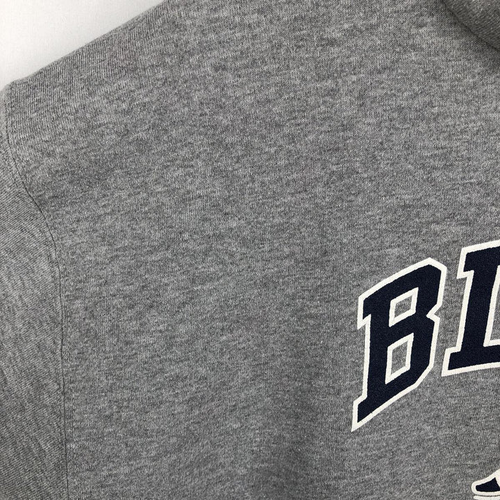 Russell Triple Print College Sweatshirt Pullover Hoodie, Men's Size XL polyester gray type Vintage Second Hand