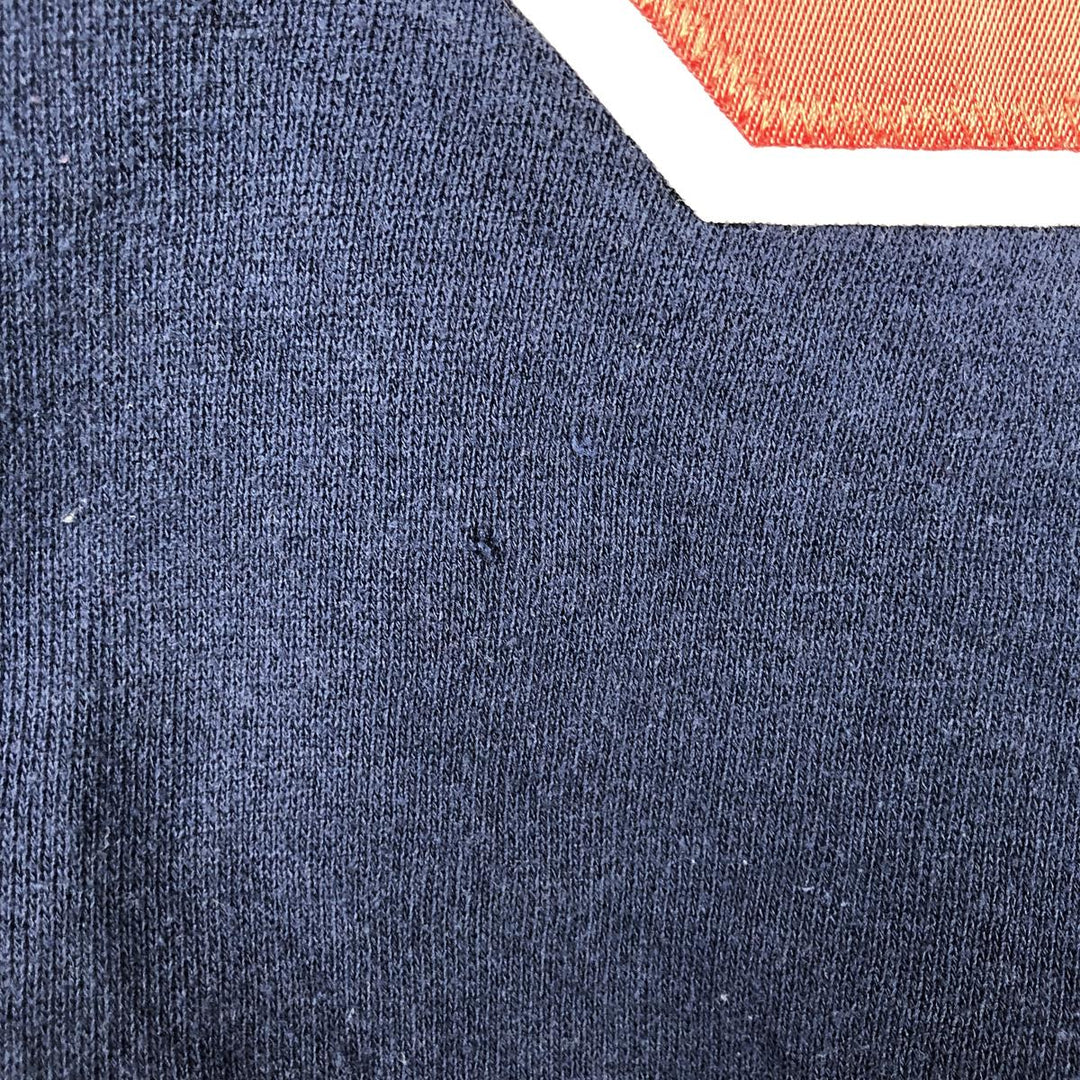 90'S Russell College Sweatshirt Pullover Hoodie, Men's M Size, Vintage cotton navy blue type Vintage Second Hand