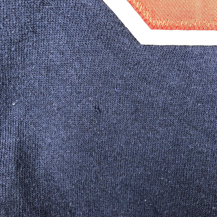 90'S Russell College Sweatshirt Pullover Hoodie, Men's M Size, Vintage cotton navy blue type Vintage Second Hand