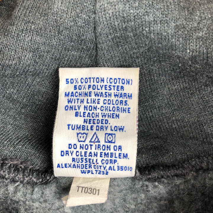 90'S Russell UCLA (University of California, Los Angeles) College Sweatshirt Pullover Hoodie, Men's Size S (approx.) cotton gray type Vintage Second Hand