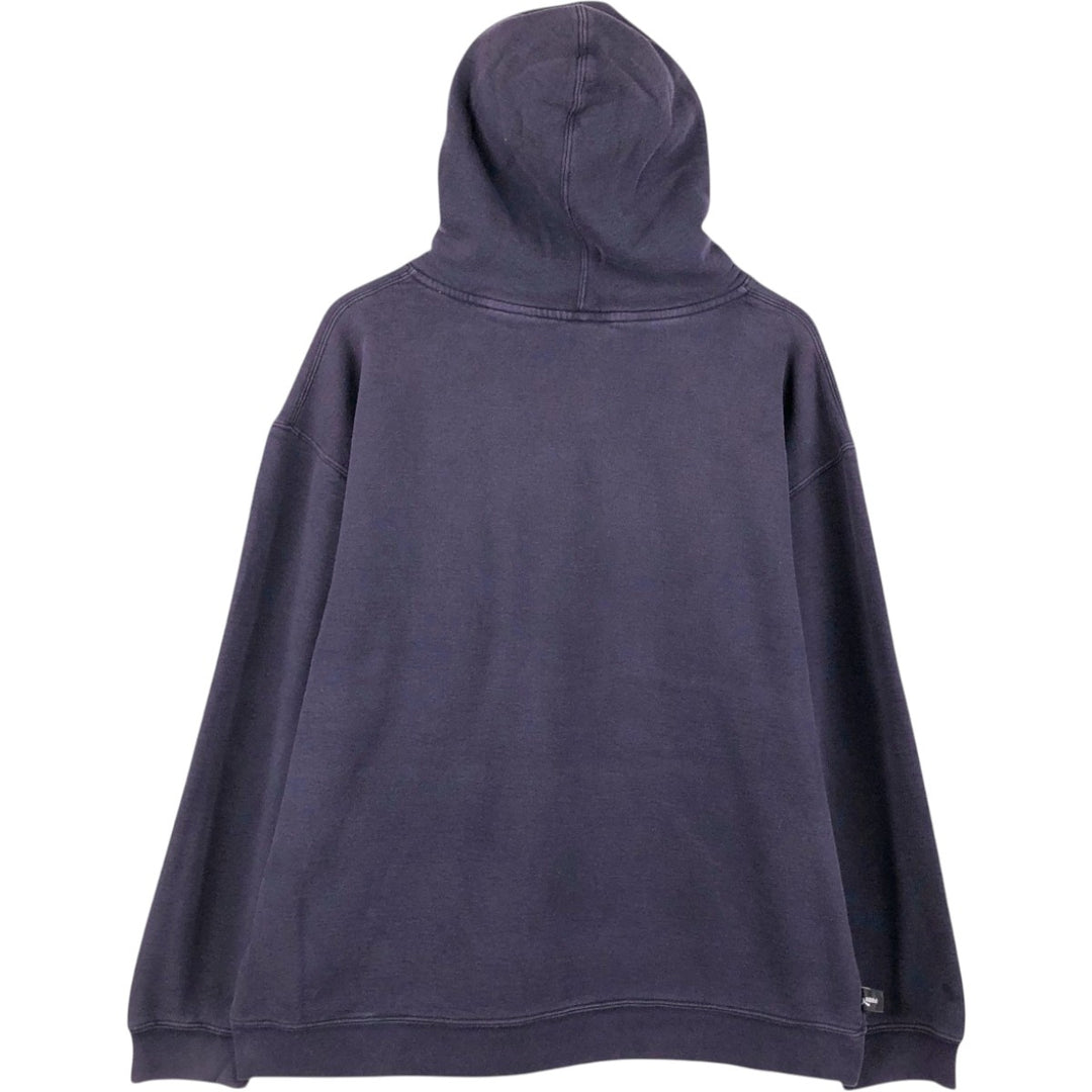 90s-00'S Puma sweatshirt pullover hoodie, men's size L equivalent, vintage. cotton navy blue type Vintage Second Hand