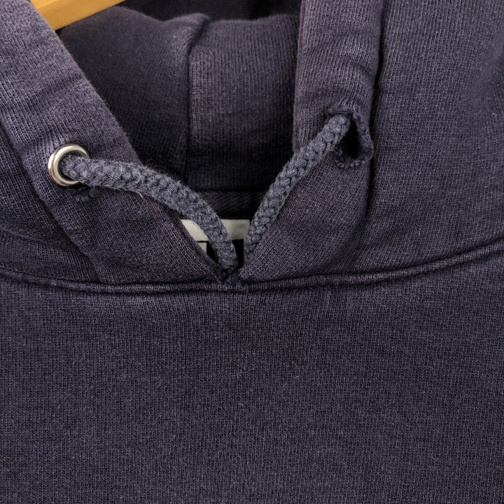 90s-00'S Puma sweatshirt pullover hoodie, men's size L equivalent, vintage. cotton navy blue type Vintage Second Hand