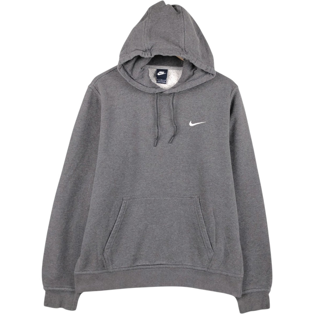 Nike Sweat Pullover Hoodie, Men's Size L cotton gray type Vintage Second Hand
