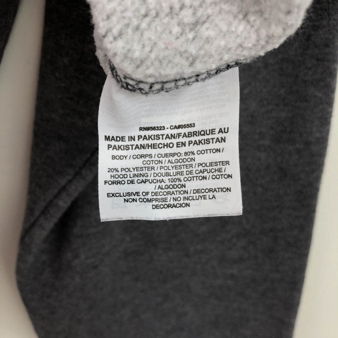 Nike Sweat Pullover Hoodie, Men's Size L cotton gray type Vintage Second Hand