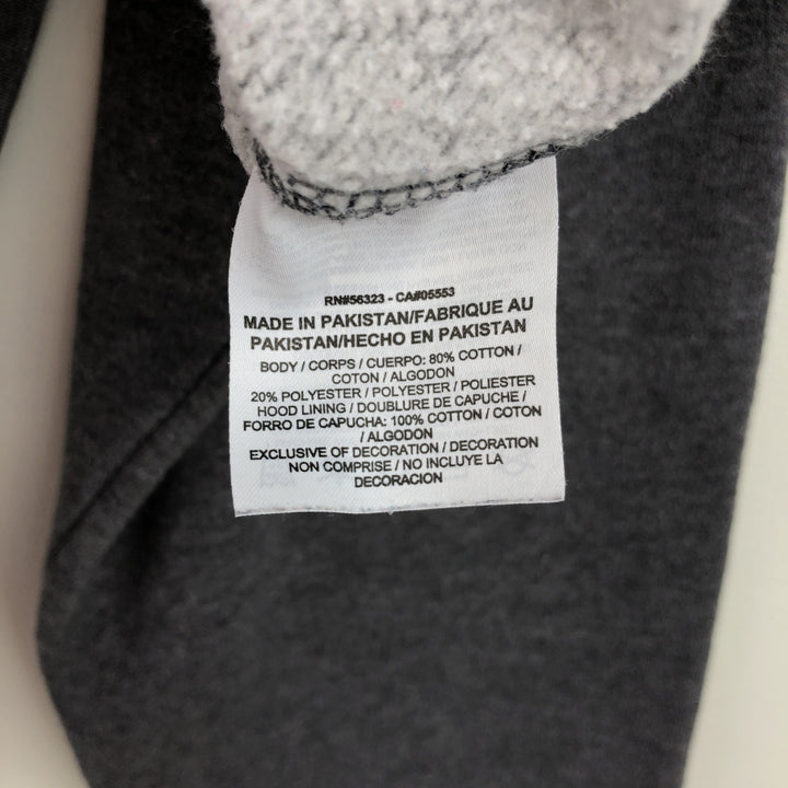 Nike Sweat Pullover Hoodie, Men's Size L cotton gray type Vintage Second Hand