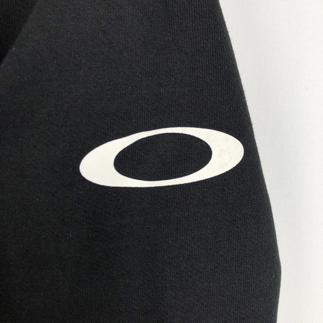 Oakley sweatshirt pullover hoodie, men's size M (approx.) cotton black type Vintage Second Hand