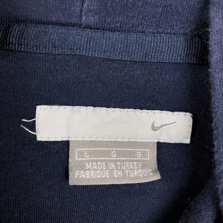00'S Nike Sweat Pullover Hoodie Men's Size L cotton navy blue type Vintage Second Hand