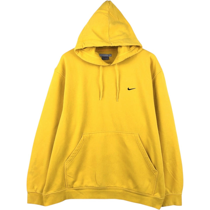 00'S Nike Sweat Pullover Hoodie Men's XL Size cotton yellow type Vintage Second Hand