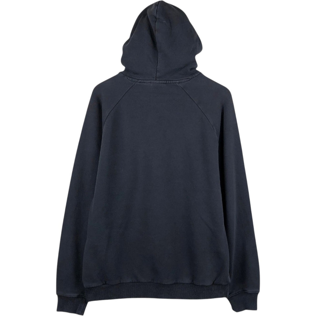 Adidas Originals Sweatshirt Pullover Hoodie, Men's Size L cotton black type Vintage Second Hand