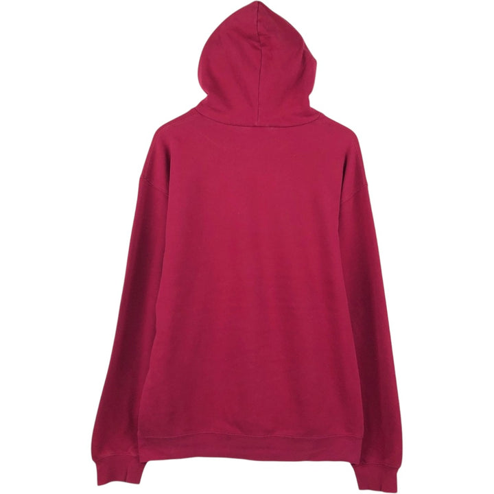 2000'S Adidas sweatshirt pullover hoodie, men's XL cotton red type Vintage Second Hand