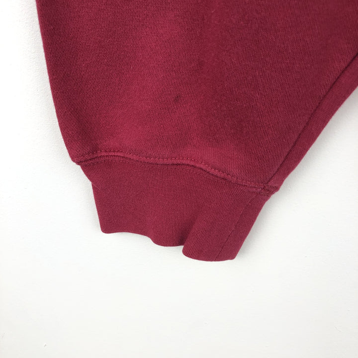 2000'S Adidas sweatshirt pullover hoodie, men's XL cotton red type Vintage Second Hand