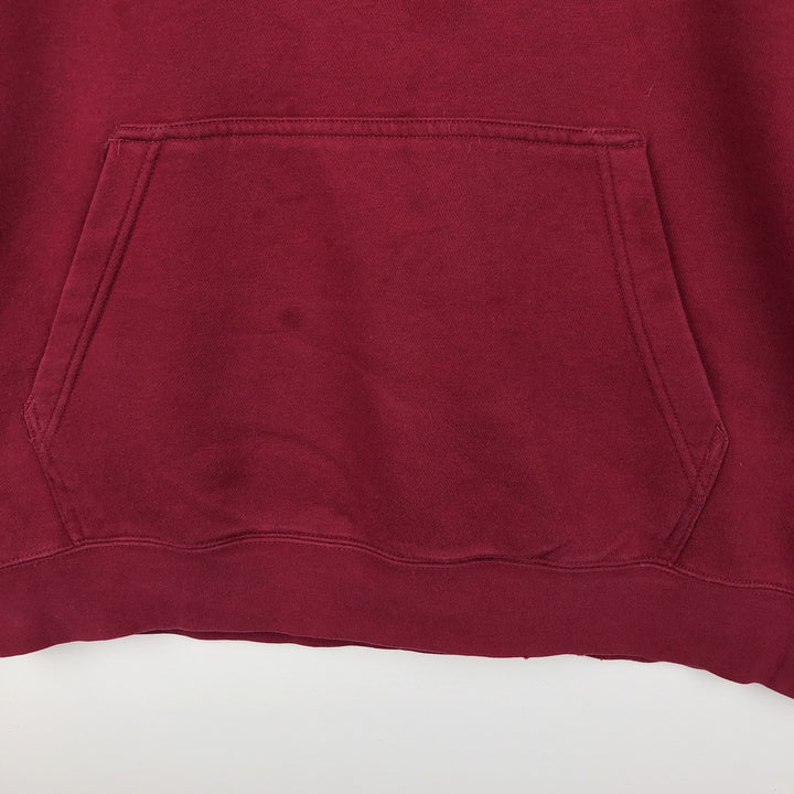 2000'S Adidas sweatshirt pullover hoodie, men's XL cotton red type Vintage Second Hand