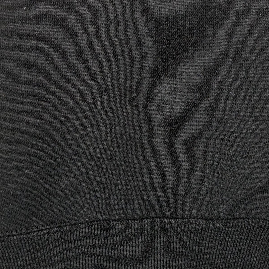 80s-90'S Jerzees SUPER SWEATS Plain Blank Sweatshirt Hoodie, Made in USA, Men's Size L (Equivalent), Vintage cotton black type Vintage Second Hand