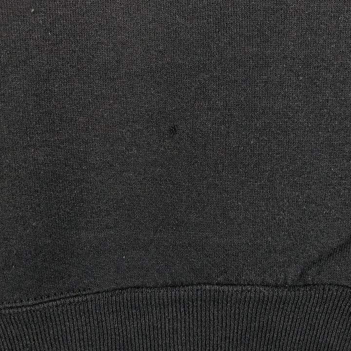 80s-90'S Jerzees SUPER SWEATS Plain Blank Sweatshirt Hoodie, Made in USA, Men's Size L (Equivalent), Vintage cotton black type Vintage Second Hand