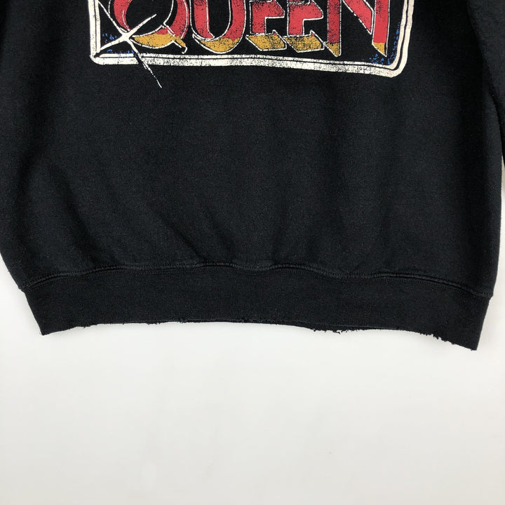 QUEEN Band Sweatshirt (Men's Size S) cotton black type Vintage Second Hand