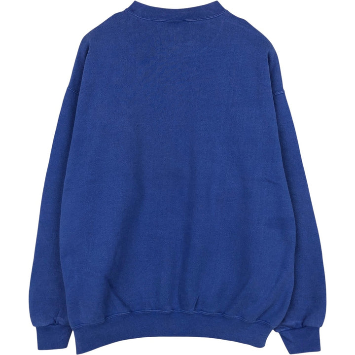 90'S Lee St. Lucia Festival Print Sweatshirt, Men's Size XL (approx.), Vintage cotton blue type Vintage Second Hand