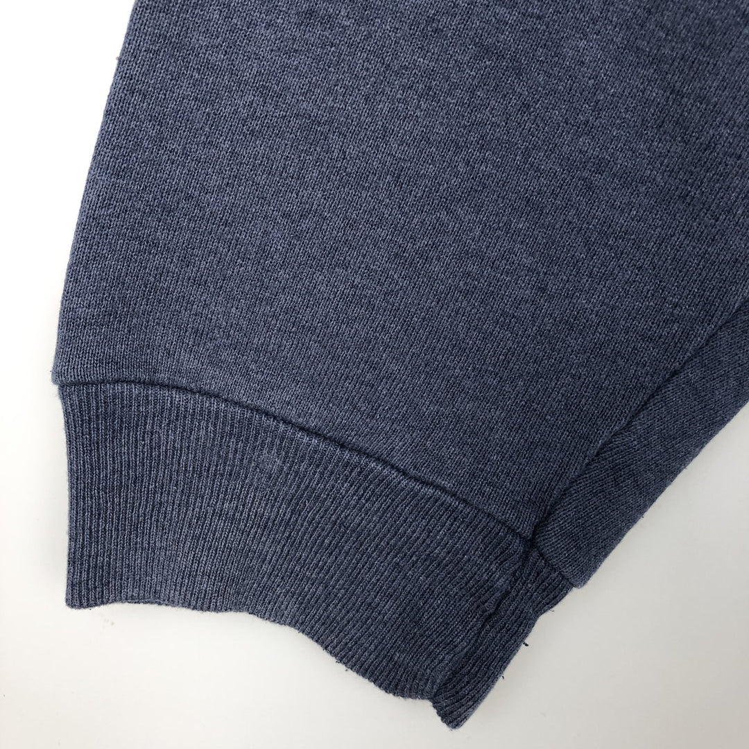 Large print sweatshirt, men's size XL equivalent, vintage style. cotton navy blue type Vintage Second Hand