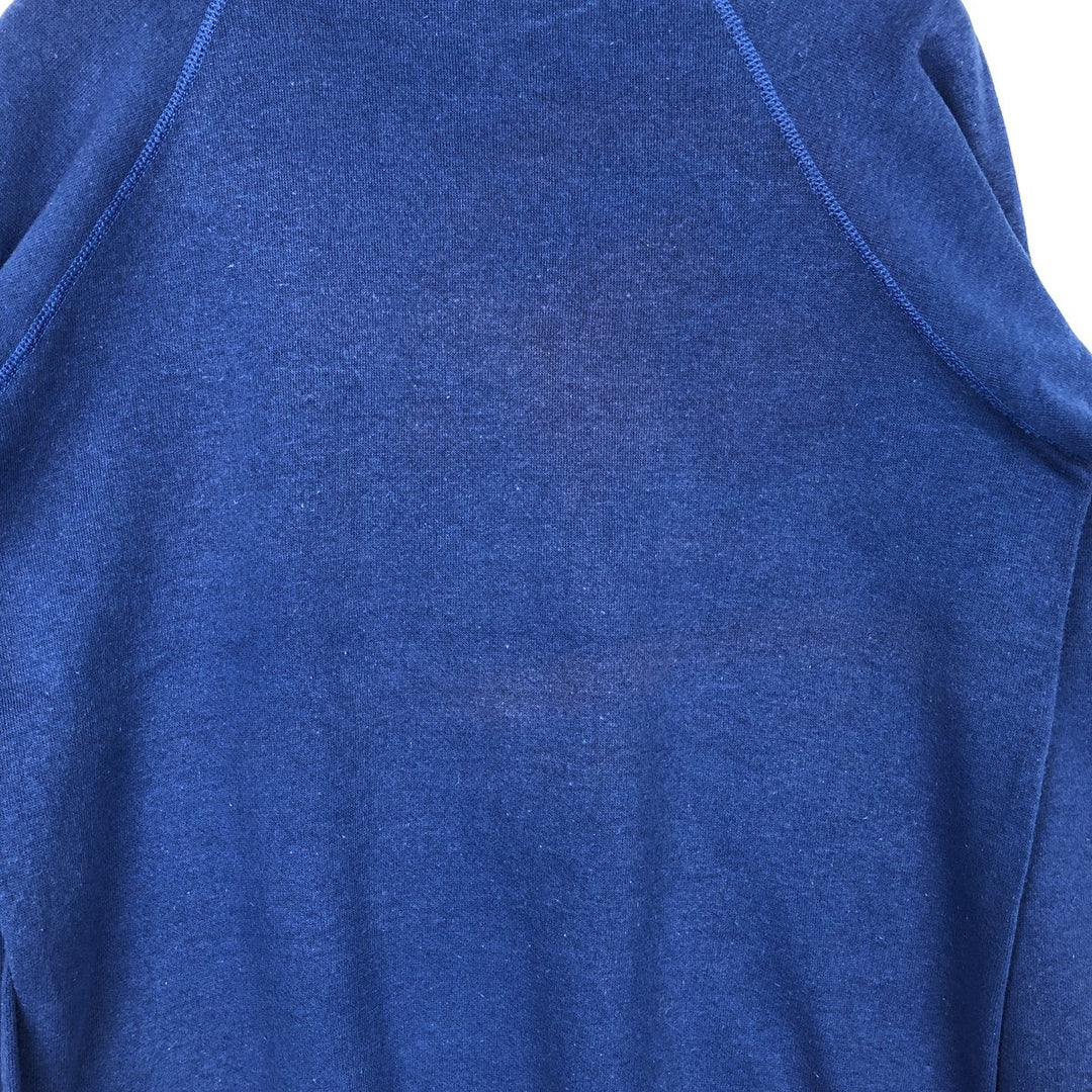 80'S Bassett-Walker Martin Luther King Jr. Print Sweatshirt, Made in USA, Men's Size M (approx.), Vintage polyester blue type Vintage Second Hand