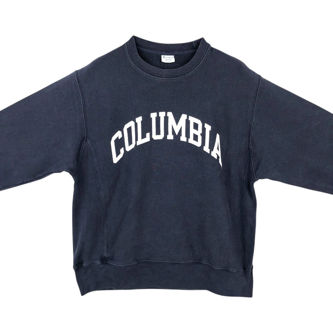 Champion Reverse Weave Columbia University College Sweatshirt (Men's Size M) unclear navy blue type Vintage Second Hand