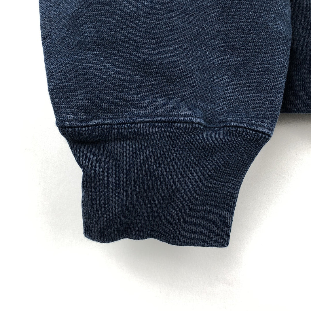 2000'S Champion Premium Reverse Weave College Sweatshirt (Men's XXL equivalent) cotton navy blue type Vintage Second Hand