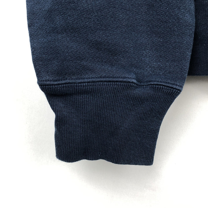 2000'S Champion Premium Reverse Weave College Sweatshirt (Men's XXL equivalent) cotton navy blue type Vintage Second Hand