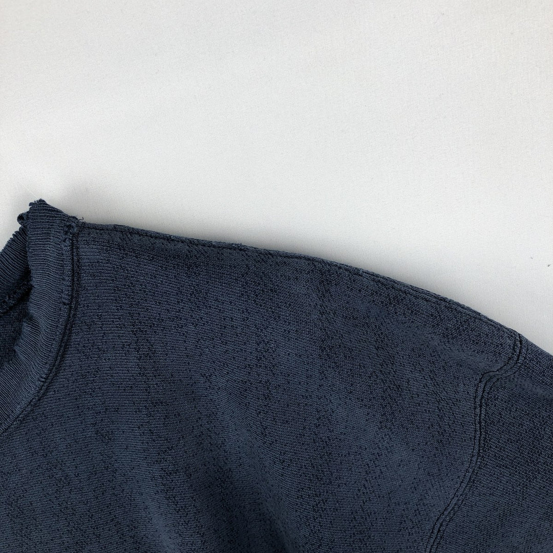 2000'S Champion Premium Reverse Weave Advertising Sweatshirt, Men's XL unclear navy blue type Vintage Second Hand