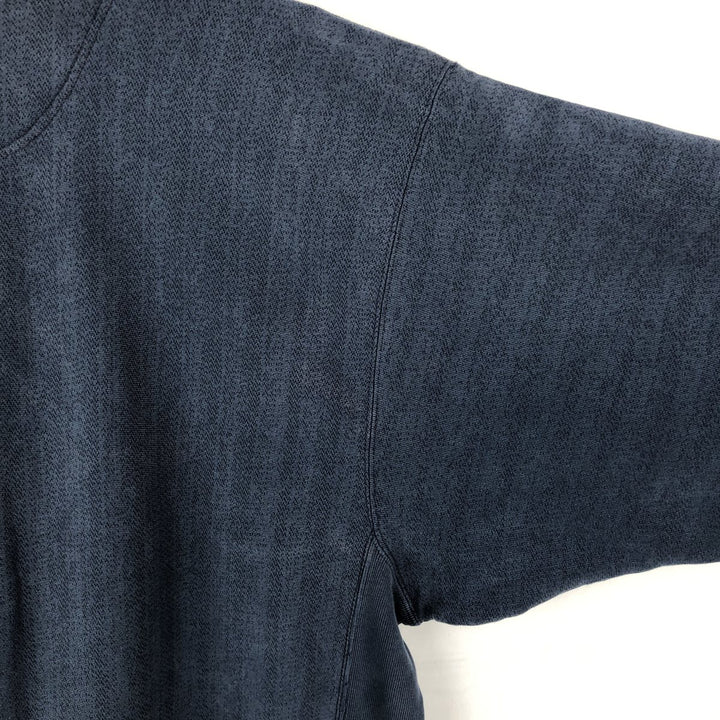 2000'S Champion Premium Reverse Weave Advertising Sweatshirt, Men's XL unclear navy blue type Vintage Second Hand