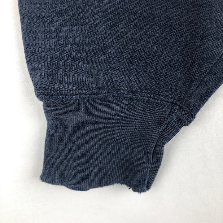 2000'S Champion Premium Reverse Weave Advertising Sweatshirt, Men's XL unclear navy blue type Vintage Second Hand