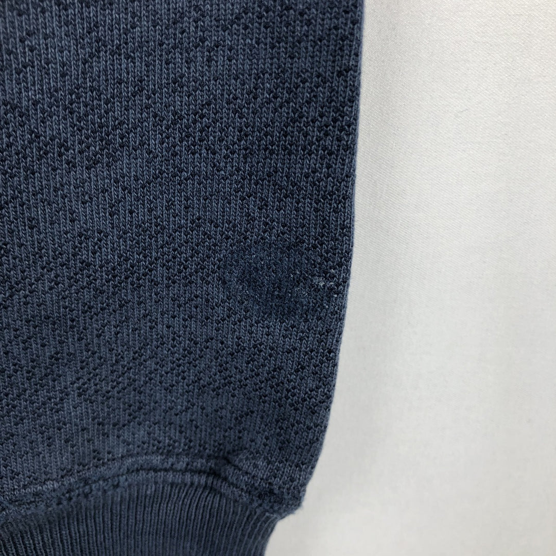 2000'S Champion Premium Reverse Weave Advertising Sweatshirt, Men's XL unclear navy blue type Vintage Second Hand