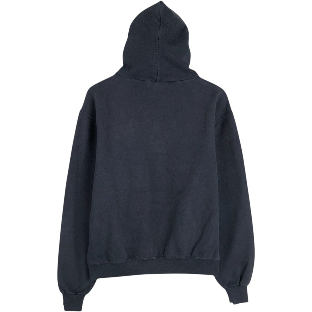 Champion Authentic Athletic Apparel College Sweatshirt Pullover Hoodie, Men's Size M (approx.) cotton navy blue type Vintage Second Hand