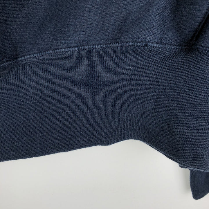 Champion REVERSE WEAVE College Sweatshirt Pullover Hoodie (Men's XL equivalent) - 2000s cotton navy blue type Vintage Second Hand