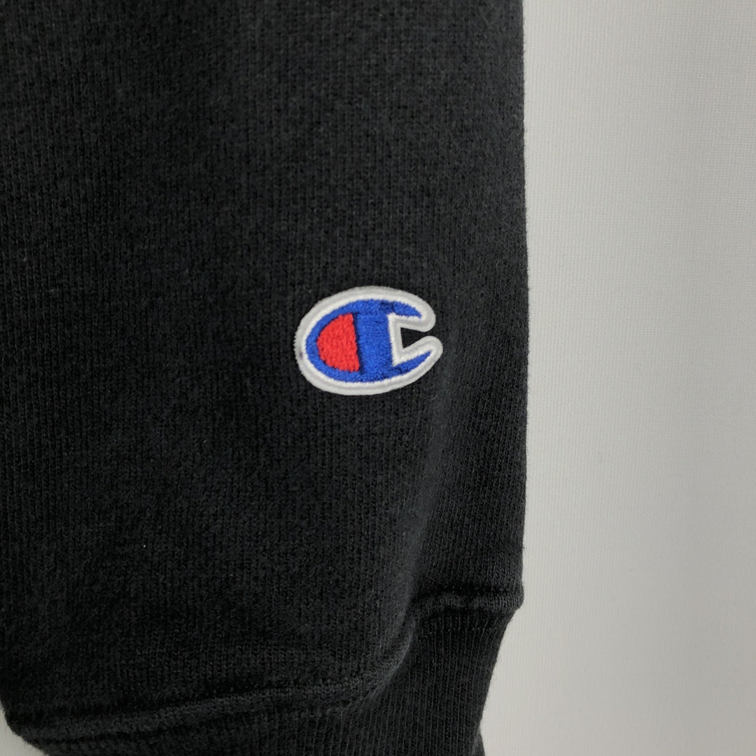 Champion REVERSE WEAVE Reverse Weave Sweat Pullover Hoodie Men's M cotton black type Vintage Second Hand