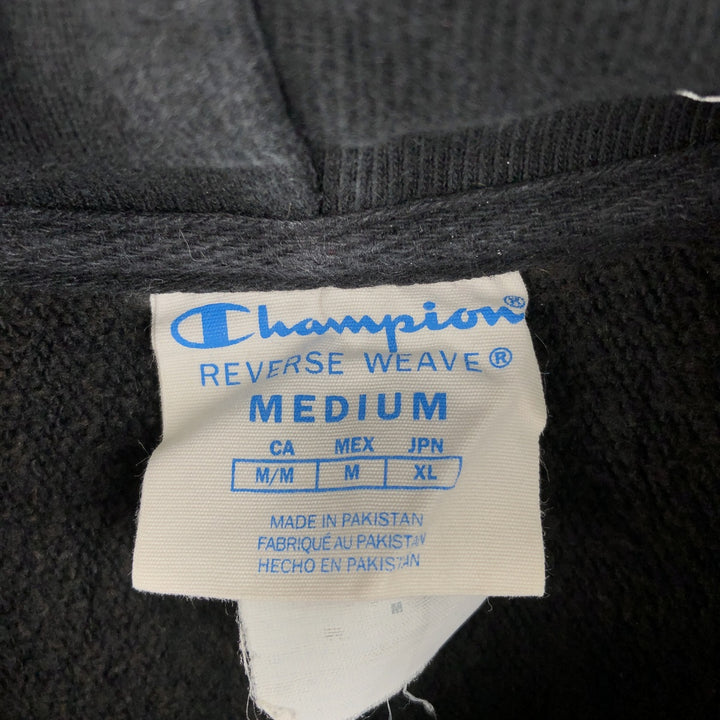 Champion REVERSE WEAVE Reverse Weave Sweat Pullover Hoodie Men's M cotton black type Vintage Second Hand
