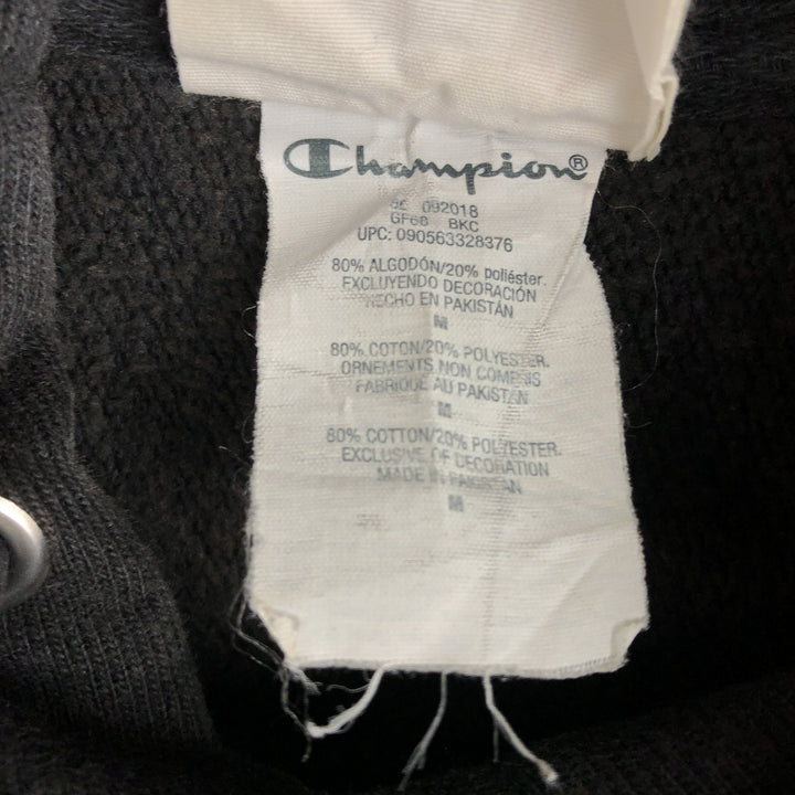 Champion REVERSE WEAVE Reverse Weave Sweat Pullover Hoodie Men's M cotton black type Vintage Second Hand