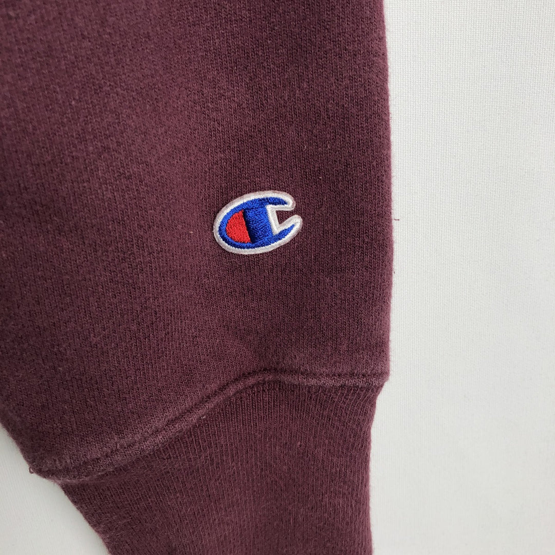 Champion REVERSE WEAVE Reverse Weave Sweat Pullover Hoodie Men's XL cotton Red type red-purple Vintage Second Hand