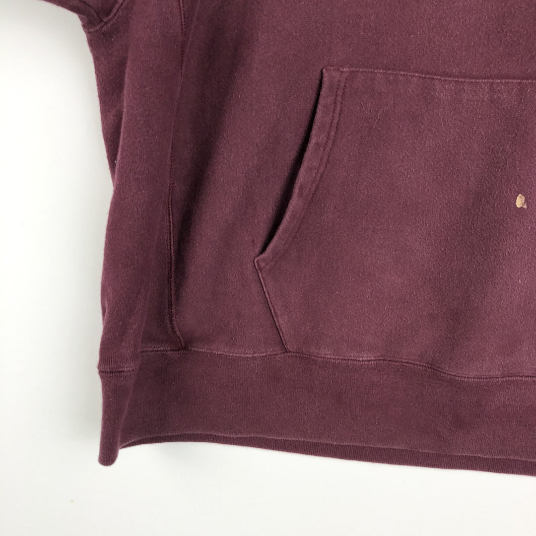 Champion REVERSE WEAVE Reverse Weave Sweat Pullover Hoodie Men's XL cotton Red type red-purple Vintage Second Hand