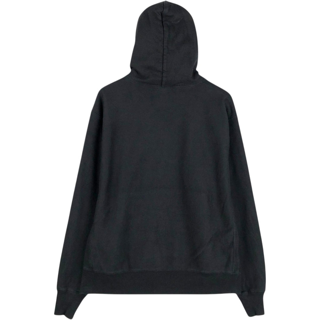 Champion REVERSE WEAVE Reverse Weave Sweat Pullover Hoodie Men's L size cotton black type Vintage Second Hand