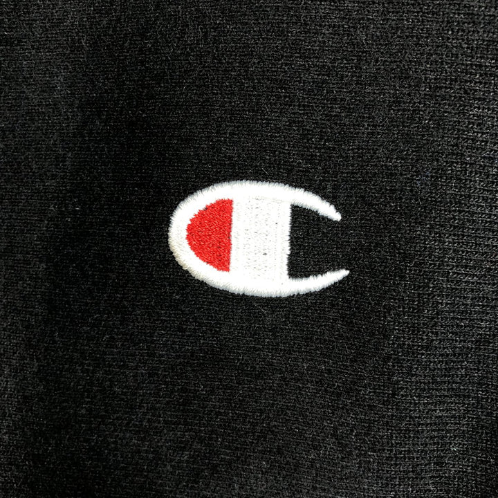 Champion REVERSE WEAVE Reverse Weave Sweat Pullover Hoodie Men's L size cotton black type Vintage Second Hand