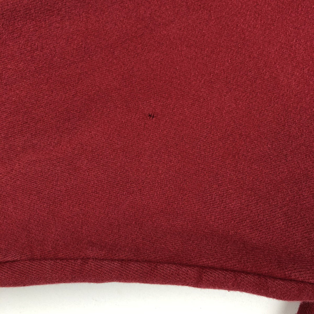 Champion REVERSE WEAVE Reverse Weave Plain Blank Sweatshirt Hoodie Men's M Size cotton red type Vintage Second Hand