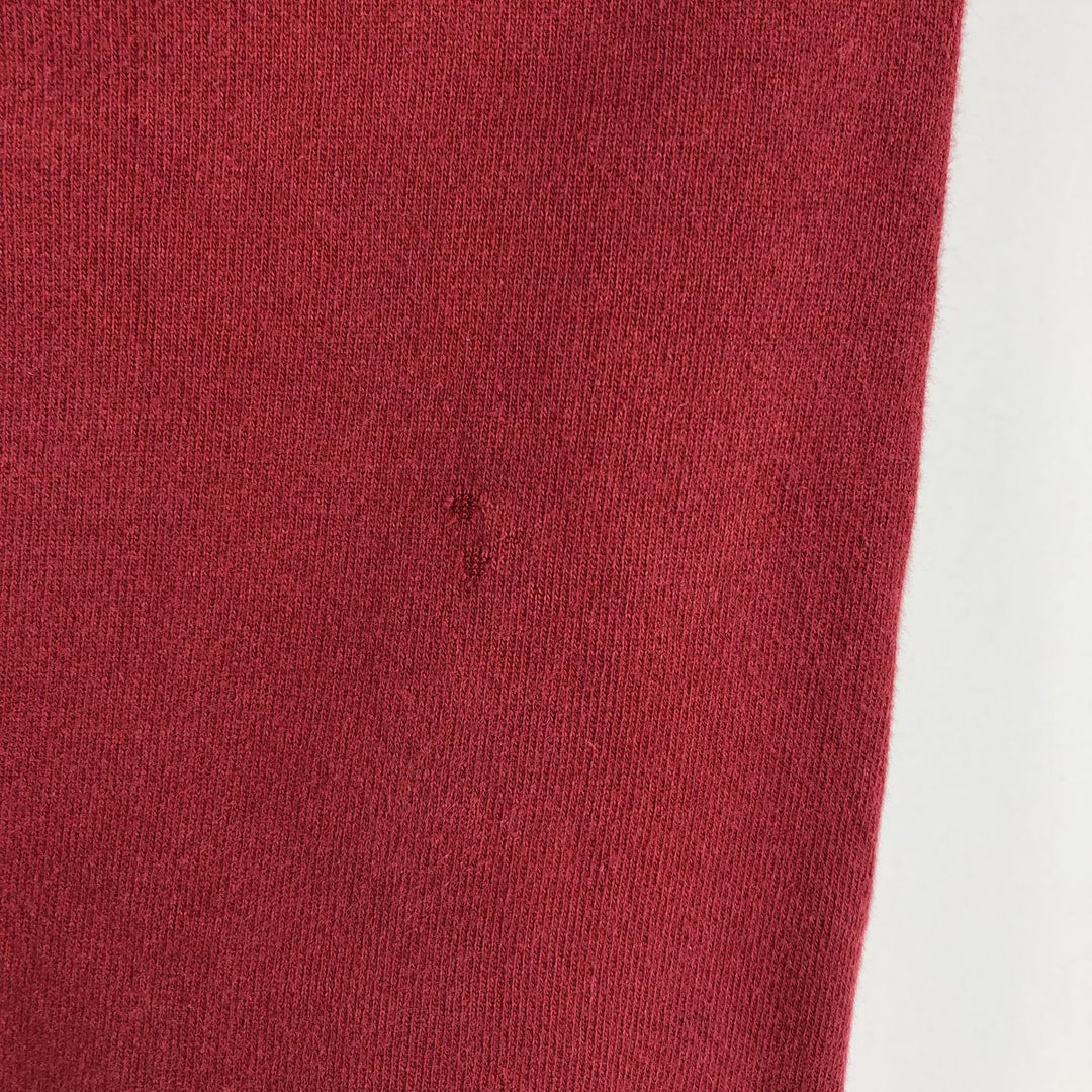 Champion REVERSE WEAVE Reverse Weave Plain Blank Sweatshirt Hoodie Men's M Size cotton red type Vintage Second Hand