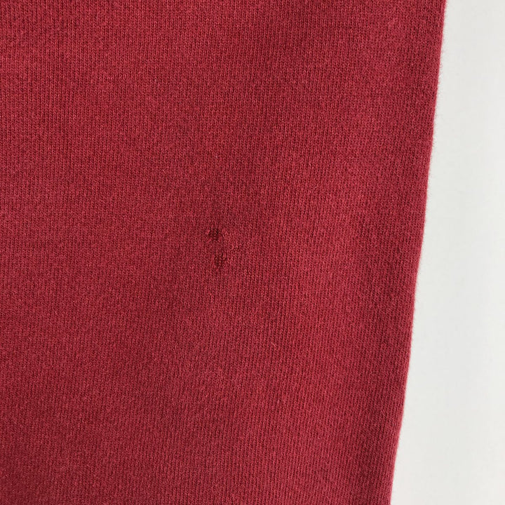 Champion REVERSE WEAVE Reverse Weave Plain Blank Sweatshirt Hoodie Men's M Size cotton red type Vintage Second Hand